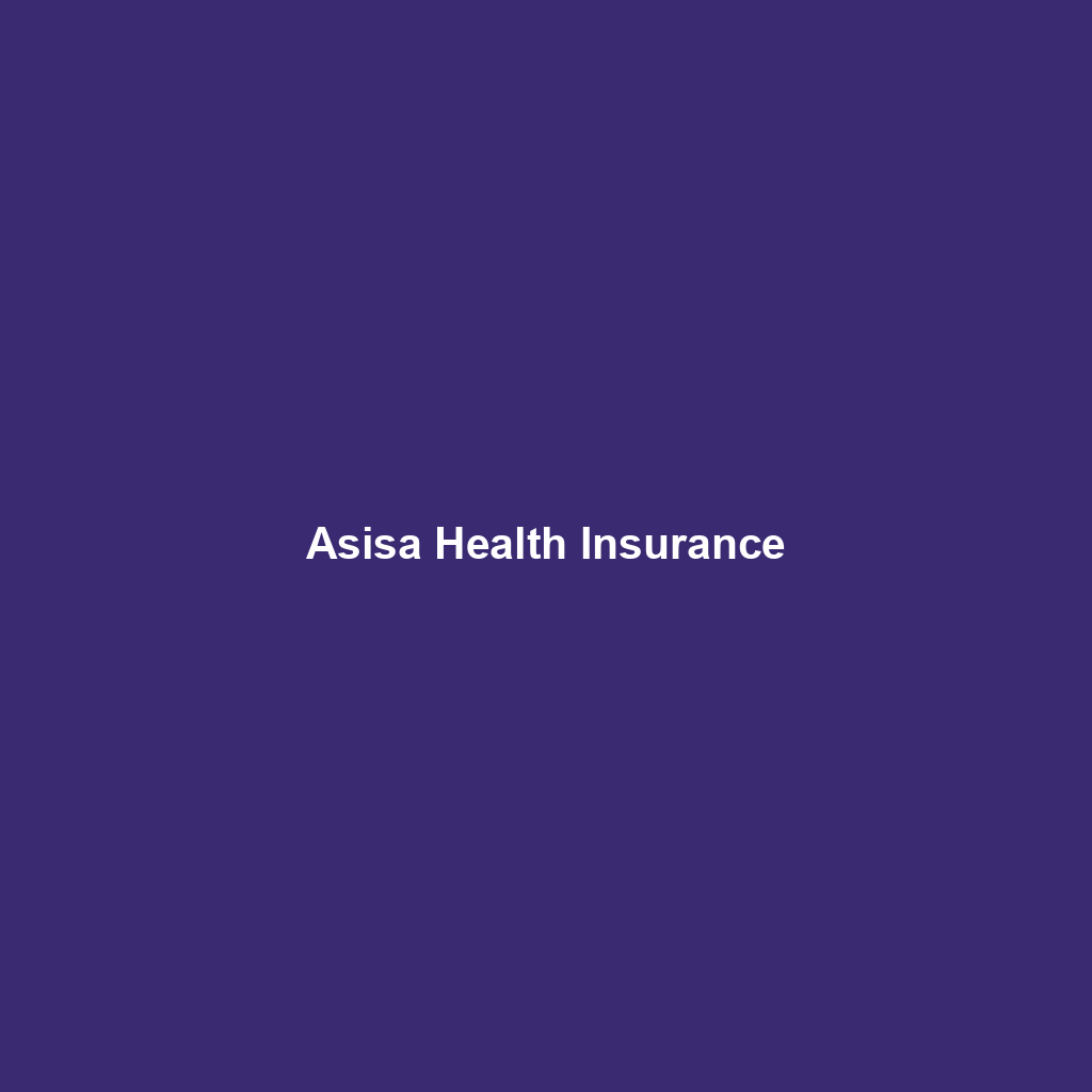 Asisa Health Insurance