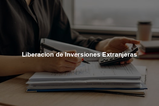 Liberacion de Inversiones Extranjeras